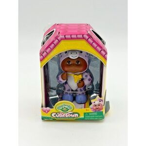 Cabbage Patch Kids Cutietown Series 1 Figure Purple Dinosaur Outfit NIB